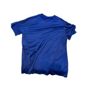 Under Armour Loose Fit Blue T-Shirt Mens 2XL